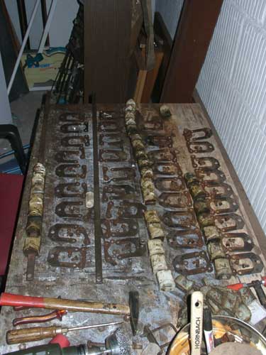 Widerstandssatz 1 zerlegt