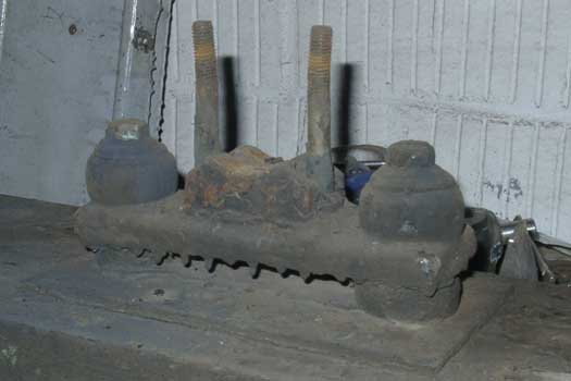 Stromabnehmerbock unrestauriert