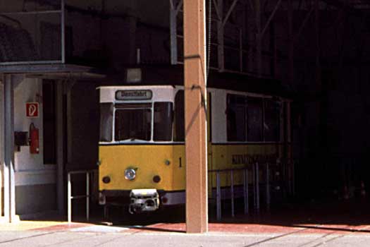 Der &auml;lteste in Deutschland im Einsatz befindliche Gothawagen: Bad Schandau 1